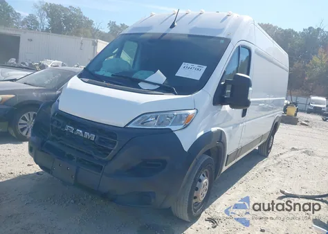 2023 Ram Promaster 2500 High Roof 159 Wb from USA, damaged, VIN 3C6LRVDG3PE525411
